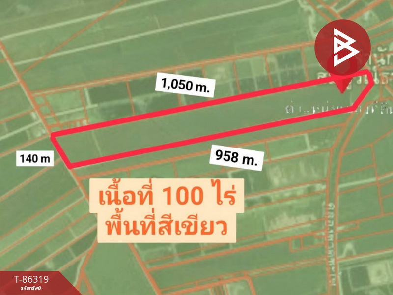 ขายที่ดินเปล่า เนื้อที่ 100 ไร่ บางคล้า ฉะเชิงเทรา