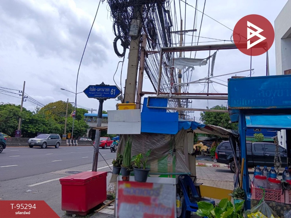 ขายที่ดินเปล่าด่วน ถ.รังสิต-นครนายก เนื้อที่ 58 ตร.วา ธัญบุรี ปทุมธานี