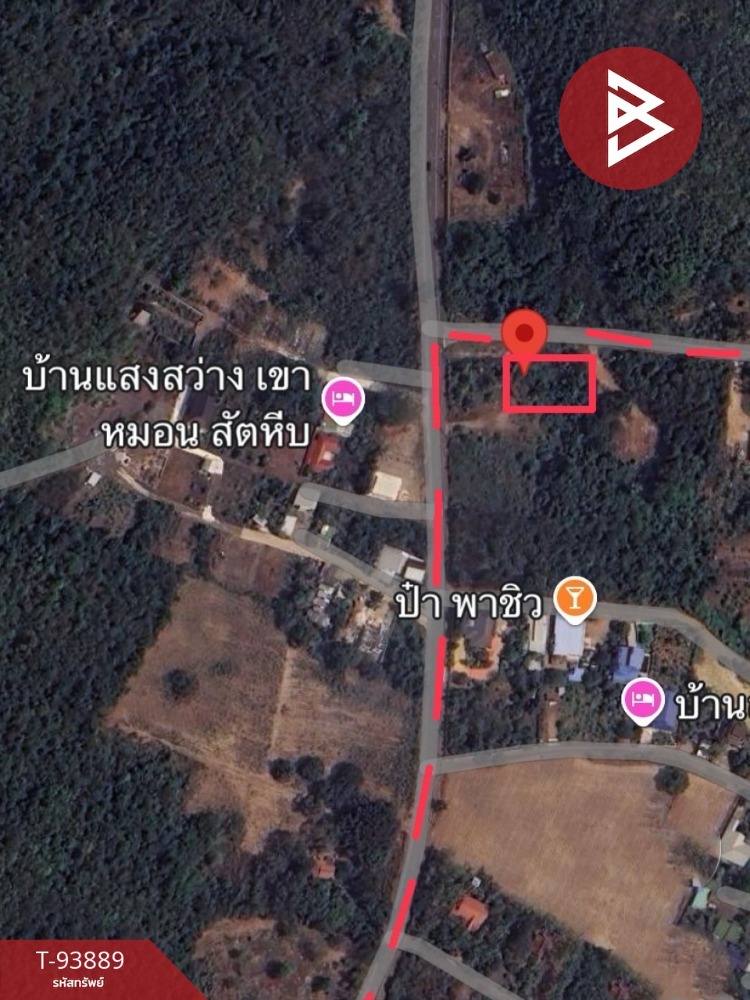 ขายที่ดินเปล่าด่วน ซ.ซ.เทศบาล99 เนื้อที่ 3 งาน 77 ตร.วา สัตหีบ ชลบุรี