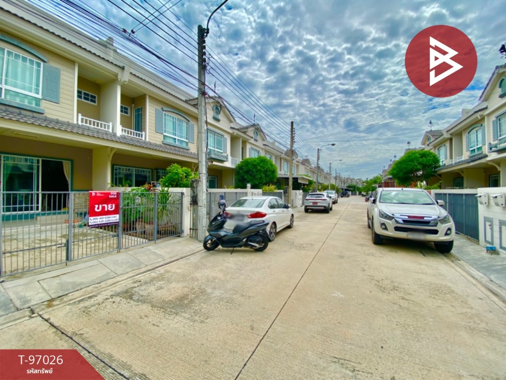 ขายทาวน์เฮ้าส์ หมู่บ้านวิลลาจจิโอ บางนา (Villaggio Bangna) สมุทรปราการ