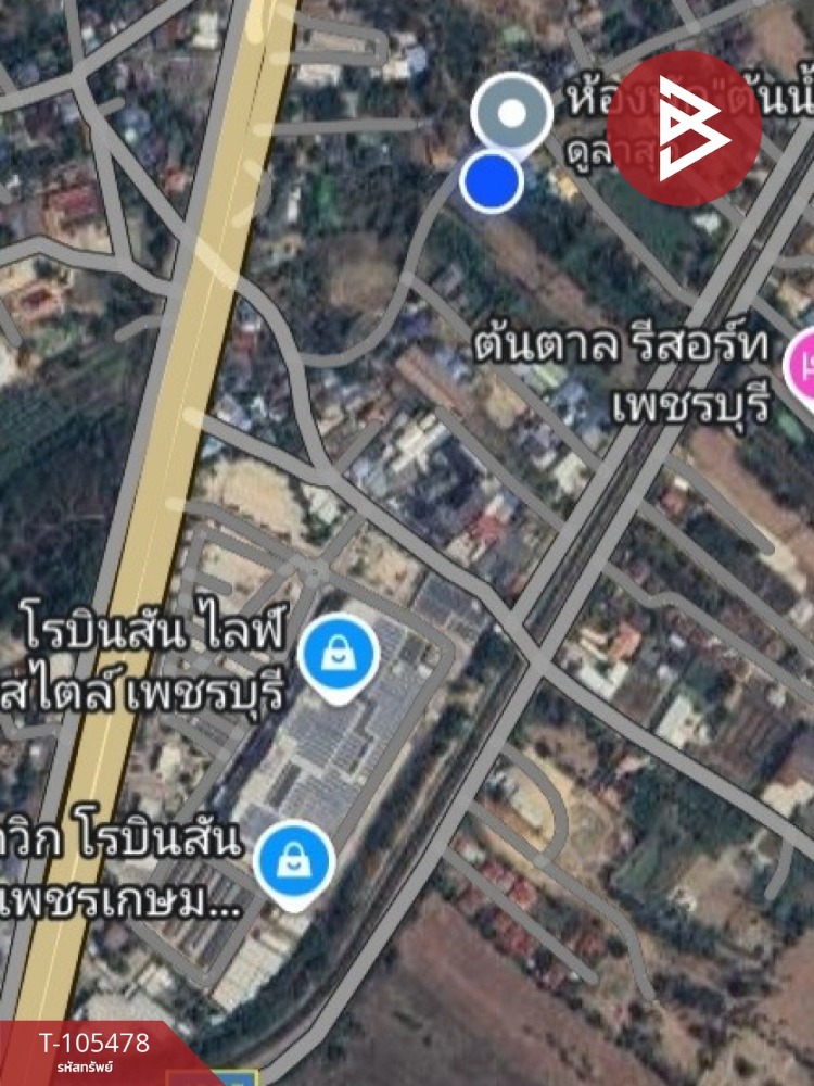 ขายอพาร์ทเม้นท์พร้อมบ้านพัก เนื้อที่ 1 ไร่ 36 ตารางวา อ.บ้านลาด เพชรบุรี